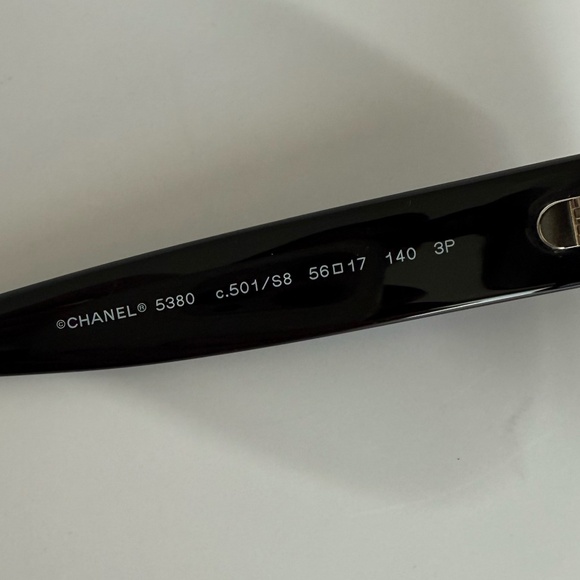 Chanel CC Polarized Black Authentic Luxury Brand Sunglasses - Picture 6 of 12